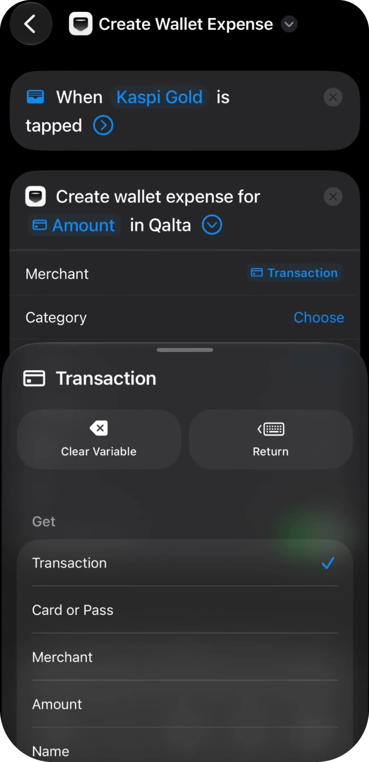 Picking Merchant from the transaction